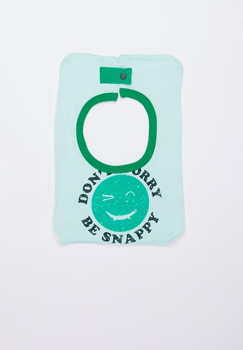 Cotton On - Sugar and spice bib - blue