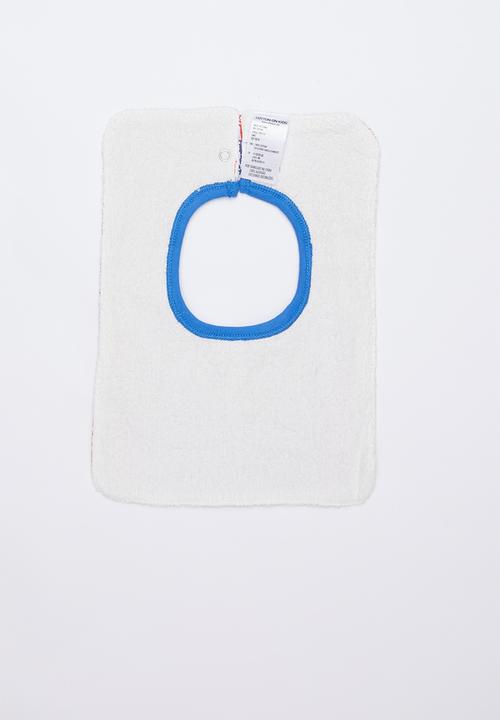 Cotton On - Sugar and spice bib - red & blue