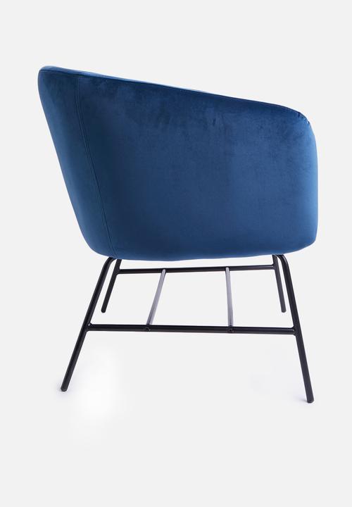 Sixth Floor - Ramsey resting chair - navy