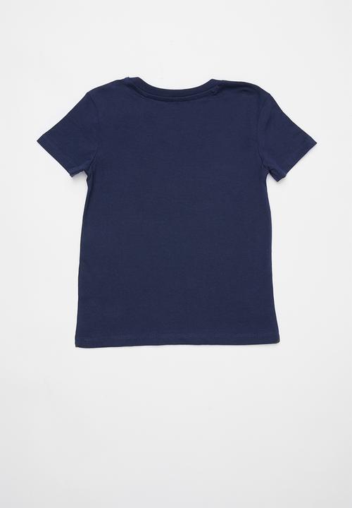 GUESS - Grid tee - navy