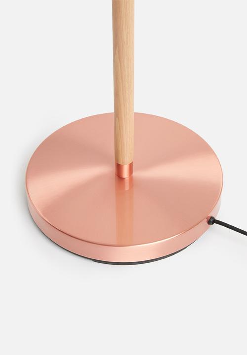 Present Time - Rubi floor lamp - brushed copper