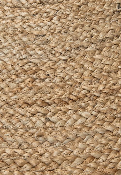 Sixth Floor - Jadila kids braided rug - natural/black