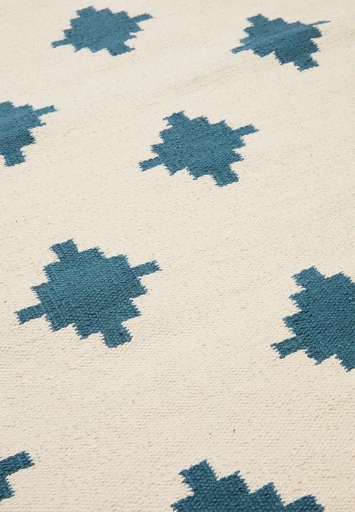 Sixth Floor - Clio kids woven runner - blue