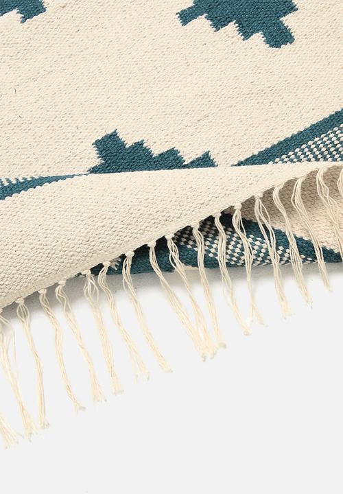 Sixth Floor - Clio kids woven runner - blue