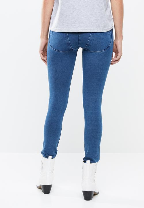 SISSY BOY - Joey jon jon 4 way scultp skinny jeans - blue