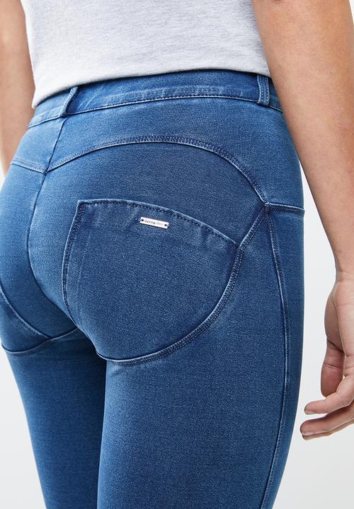 SISSY BOY - Joey jon jon 4 way scultp skinny jeans - blue