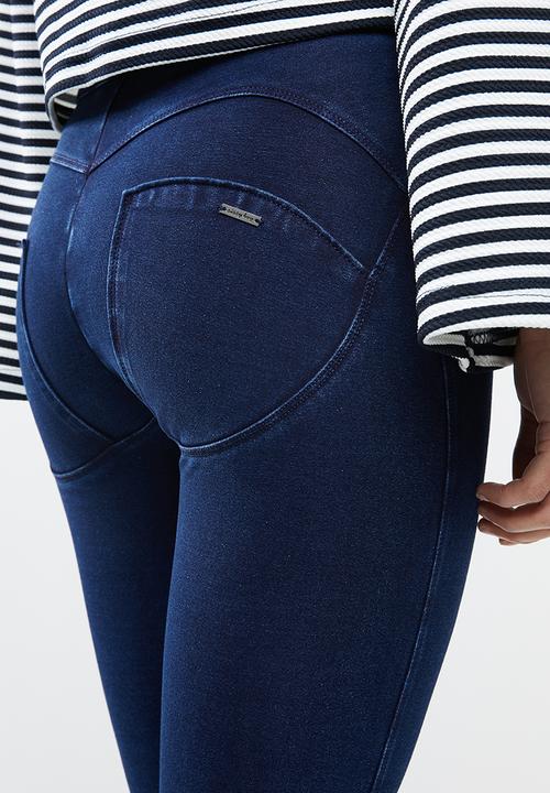 SISSY BOY - Joey jon jon 4 way scultp skinny jeans - blue