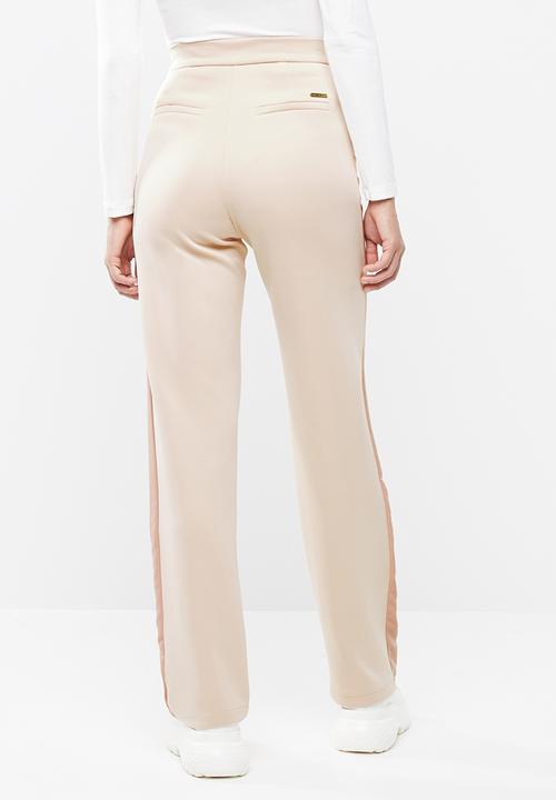 SISSY BOY - Boity sporty high-waisted track pants - pink