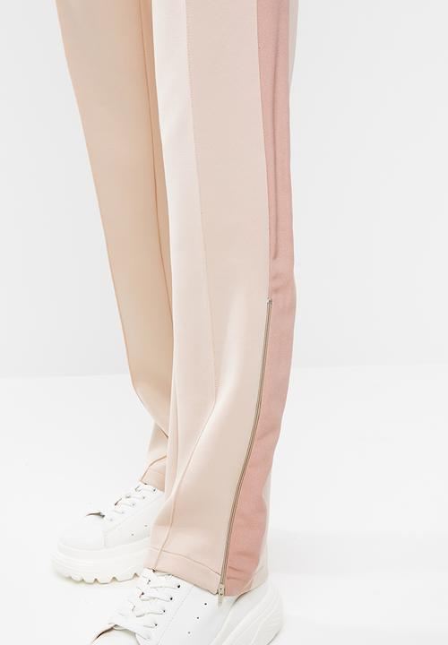 SISSY BOY - Boity sporty high-waisted track pants - pink