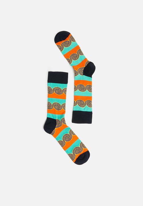 Happy Socks - Windy stripe sock -multi