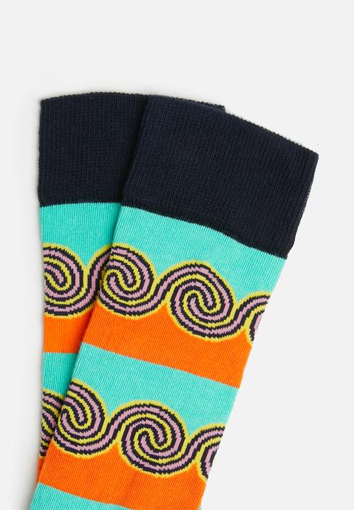 Happy Socks - Windy stripe sock -multi