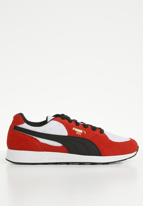 PUMA - RS-1 OG - Puma White - High Risk Red