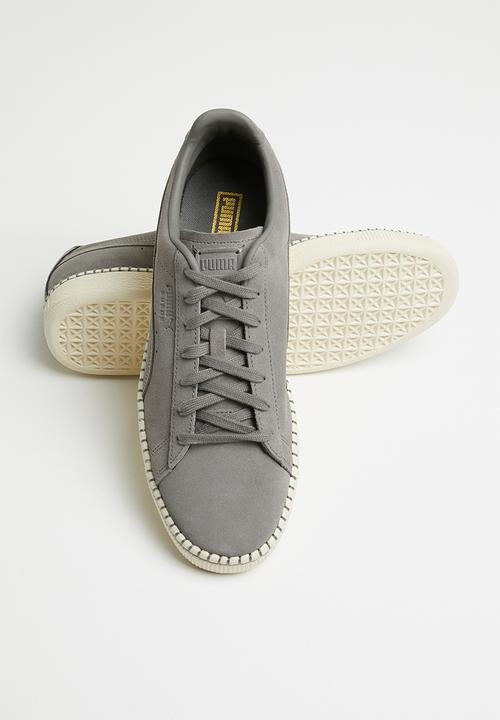 suede classic blanket stitch sneakers