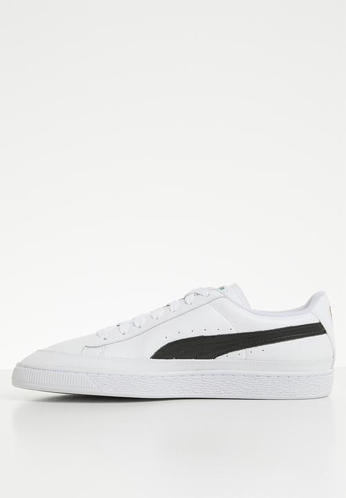 PUMA - Basket Skate - Puma White-Puma Black