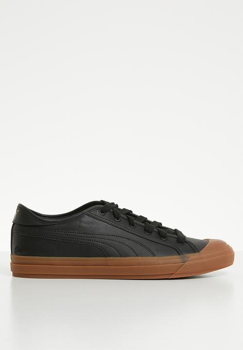 PUMA - Capri Leather - Puma Black-Gum-Gum