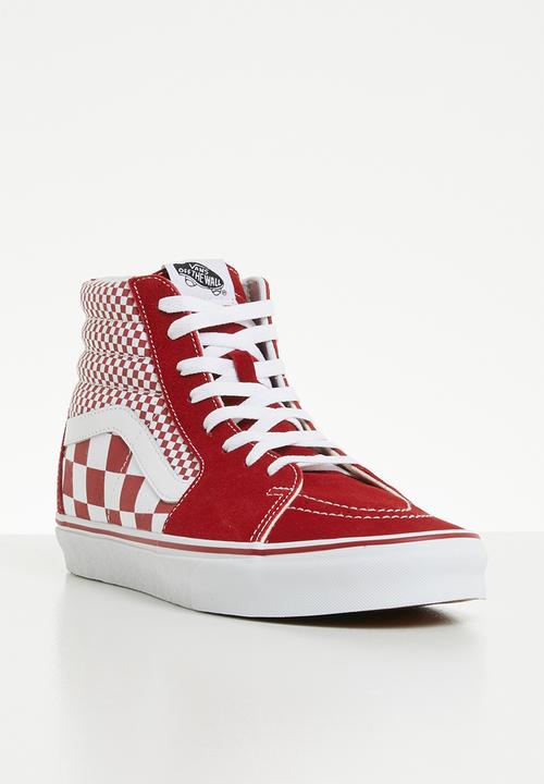 Vans - Sk8-Hi - chili pepper/true white