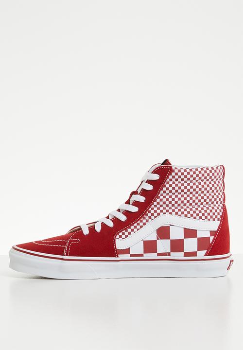 Vans - Sk8-Hi - chili pepper/true white