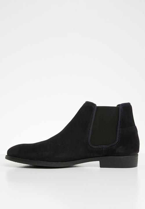 Jack & Jones - Cheshire suede boots - navy