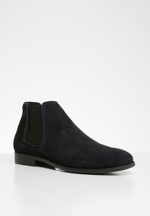 Jack & Jones - Cheshire suede boots - navy
