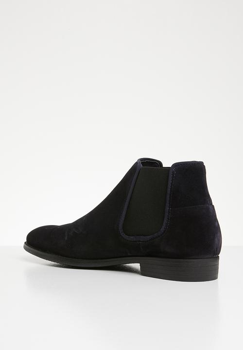 Jack & Jones - Cheshire suede boots - navy