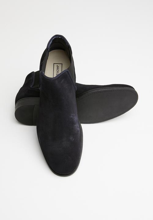 Jack & Jones - Cheshire suede boots - navy