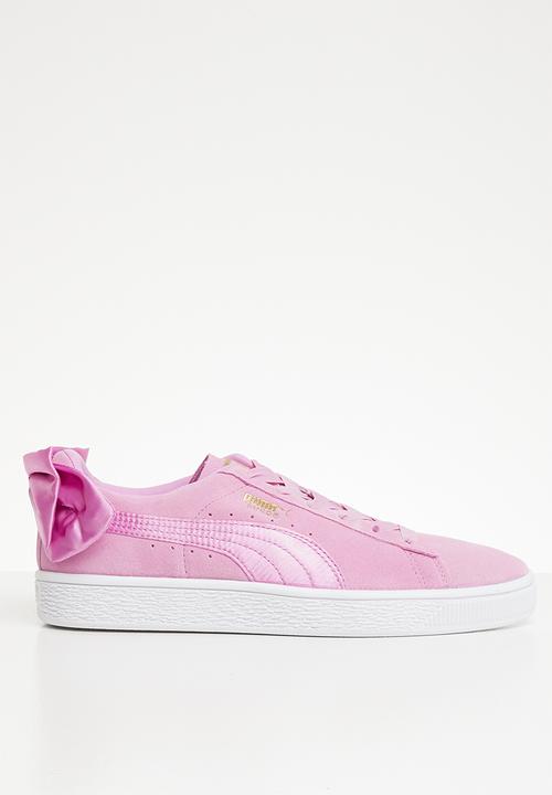 PUMA - Suede bow jr orchid - orchid