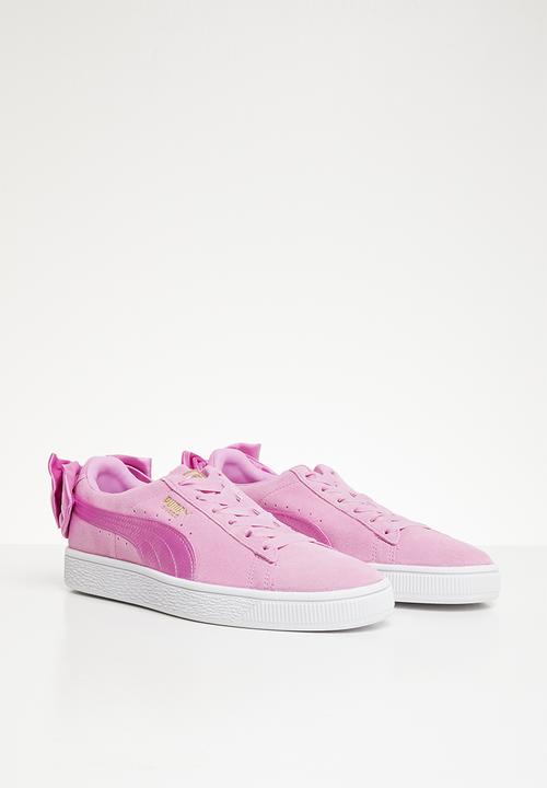 PUMA - Suede bow jr orchid - orchid