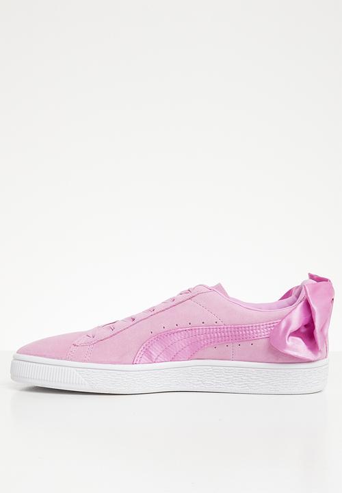 PUMA - Suede bow jr orchid - orchid
