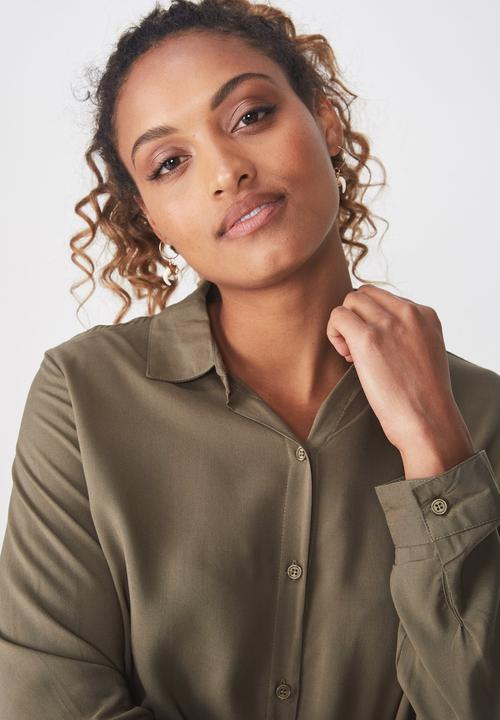 Cotton On - Rebecca shirt - khaki 