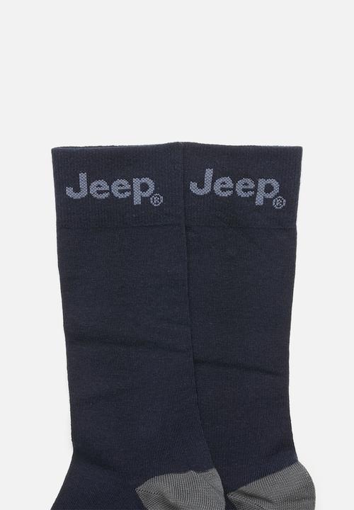 JEEP - Formal 1/2 crew socks - navy