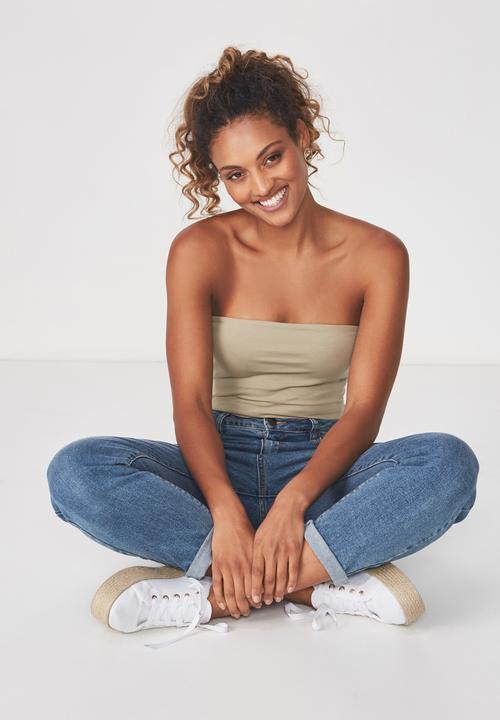 Cotton On - Everyday tube top - green
