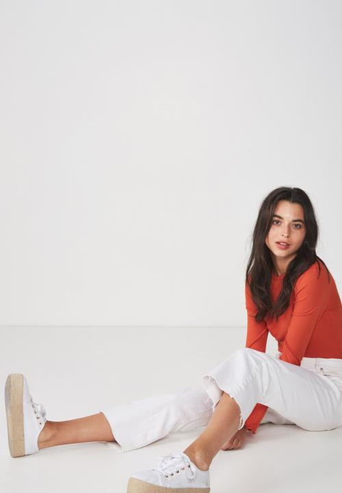 Cotton On - The sister long sleeve top - orange