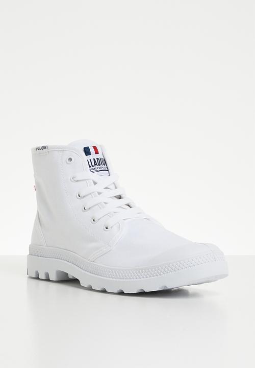 Palladium - Pampa hi og cm - white