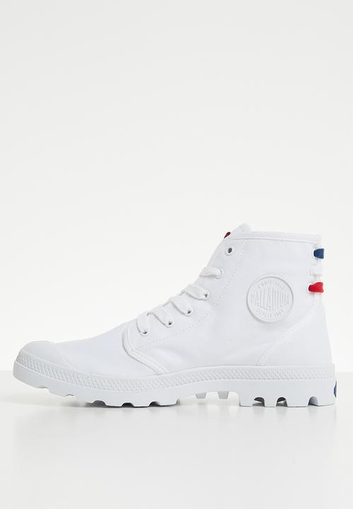 Palladium - Pampa hi og cm - white