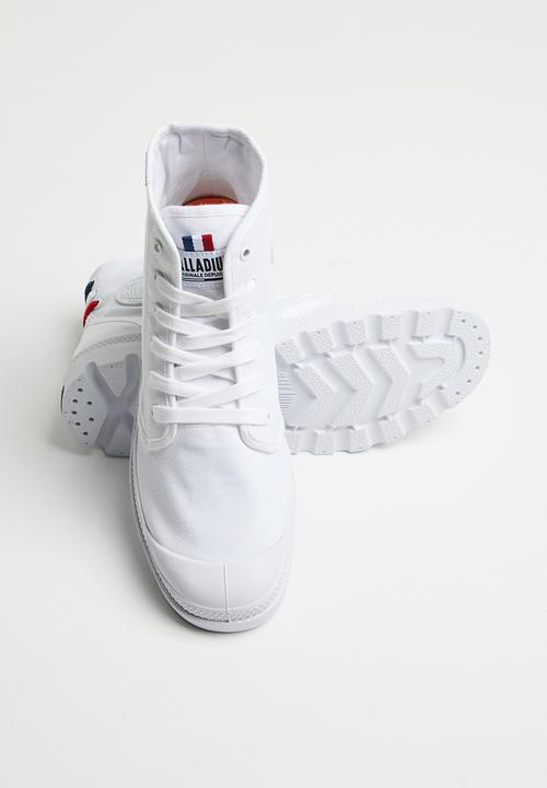 Palladium - Pampa hi og cm - white