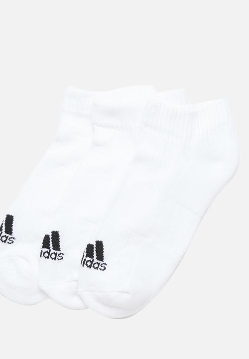 adidas Originals - 3 Stripes adidas socks 3 pack - white & black