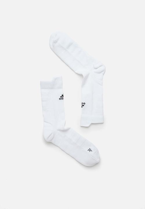 adidas Performance - Parley Crew socks - white