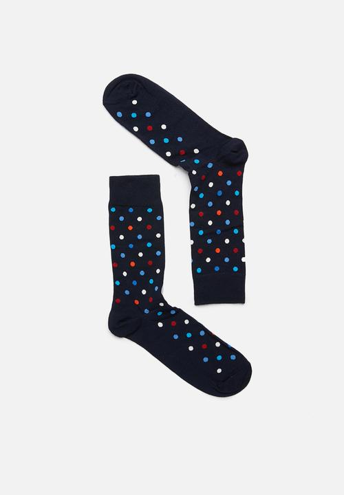 Happy Socks - Dot sock - blue
