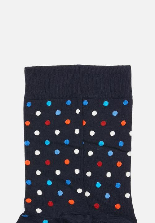 Happy Socks - Dot sock - blue