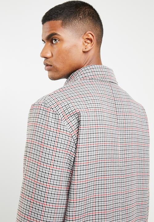Superbalist - Check mac coat - multi