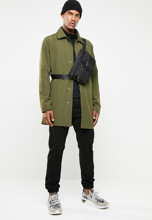 Superbalist - Plain mac coat - khaki