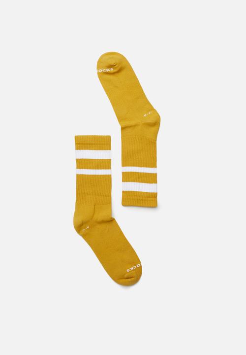 Sexy Socks - Banded active socks - mustard
