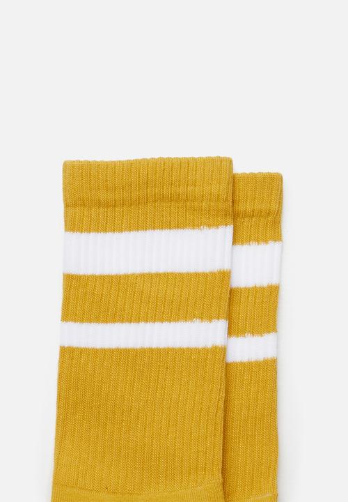 Sexy Socks - Banded active socks - mustard