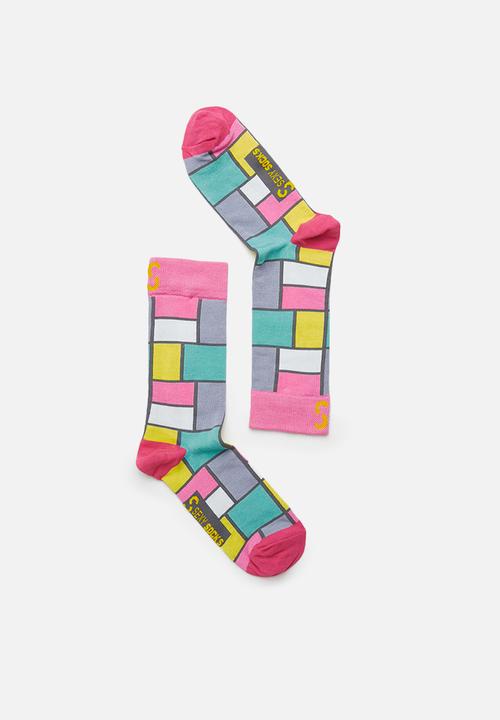Sexy Socks - Pastel de stijl socks - multi