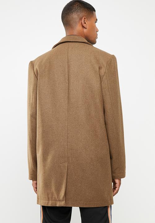 Superbalist - Plain overcoat - brown
