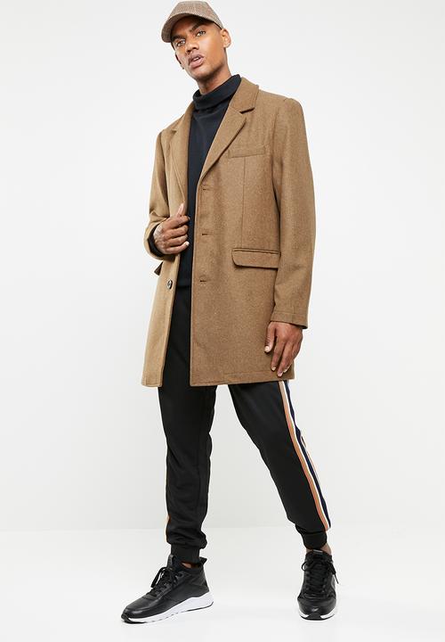 Superbalist - Plain overcoat - brown