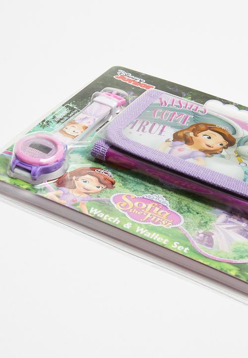 Character Fashion - Sofia the first wallet & watch set - multi