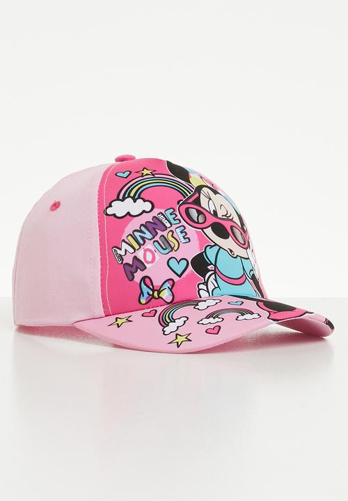 Character Fashion - Minnie mouse peak cap - pink