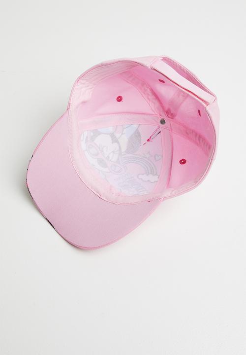 Character Fashion - Minnie mouse peak cap - pink