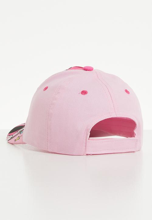 Character Fashion - Minnie mouse peak cap - pink